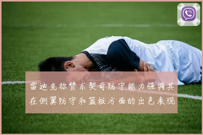 雷迪克称赞东契奇防守能力强调其在侧翼防守和篮板方面的出色表现